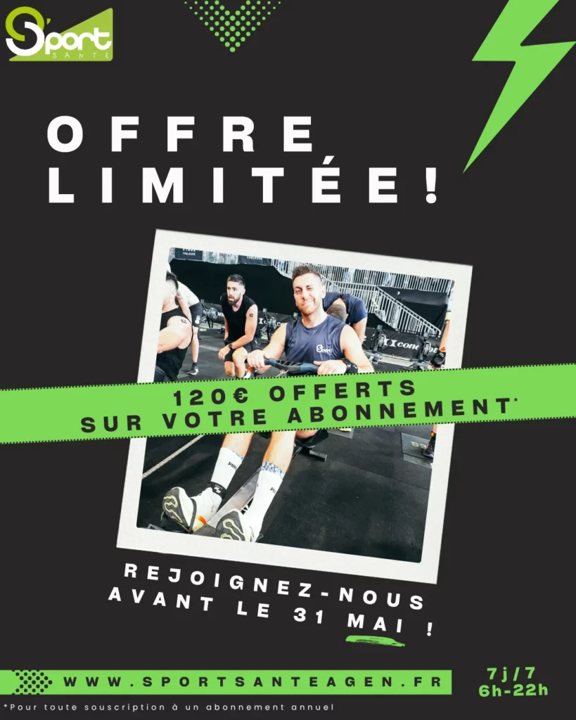 Offre d'avril mai osportsanté
